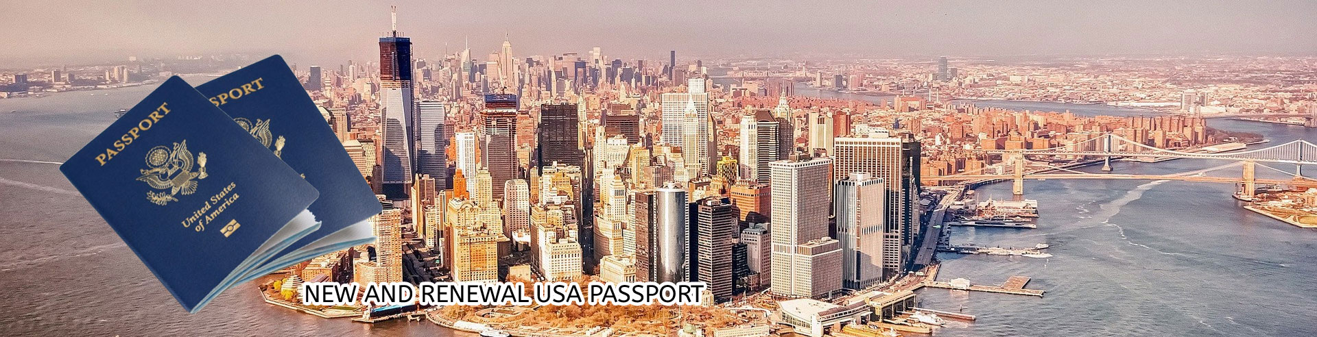 New And Renewal USA Passport